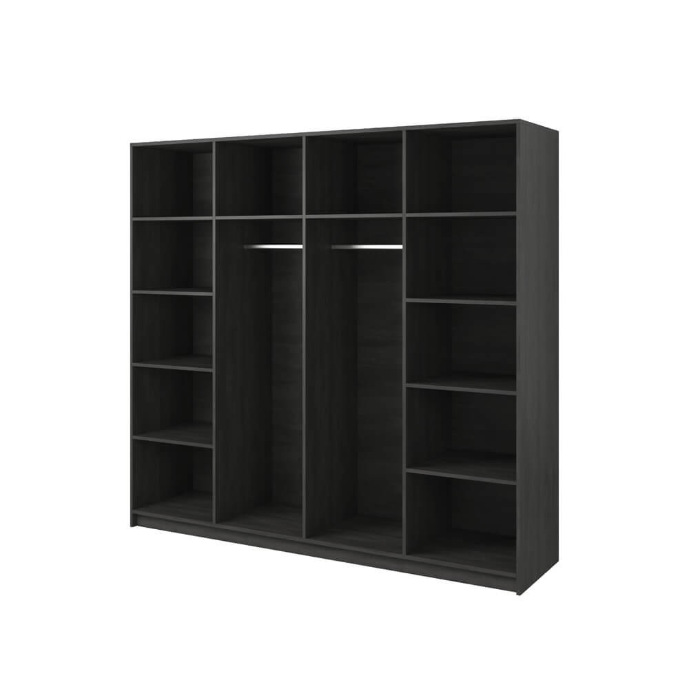 Skapis FABIO 230 cm Norvēģijas priede - Image 3