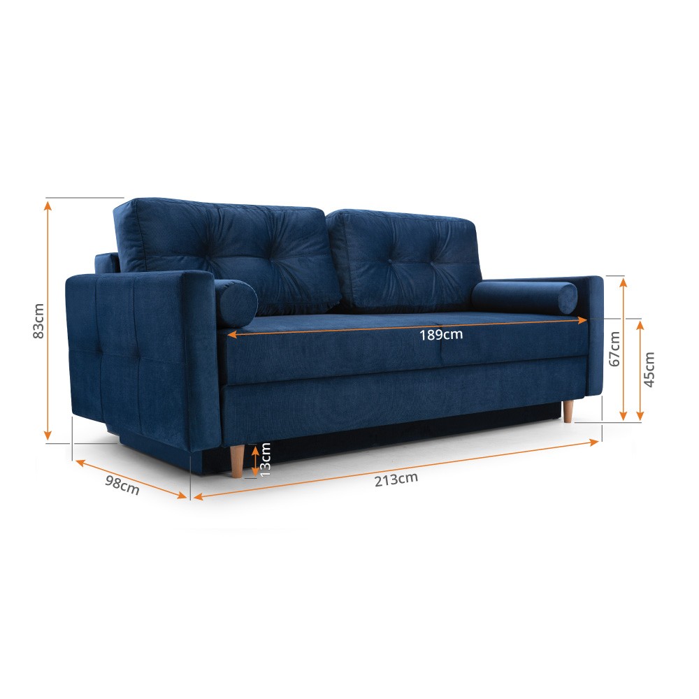 Dīvāns Pastella 213x153cm - Image 5