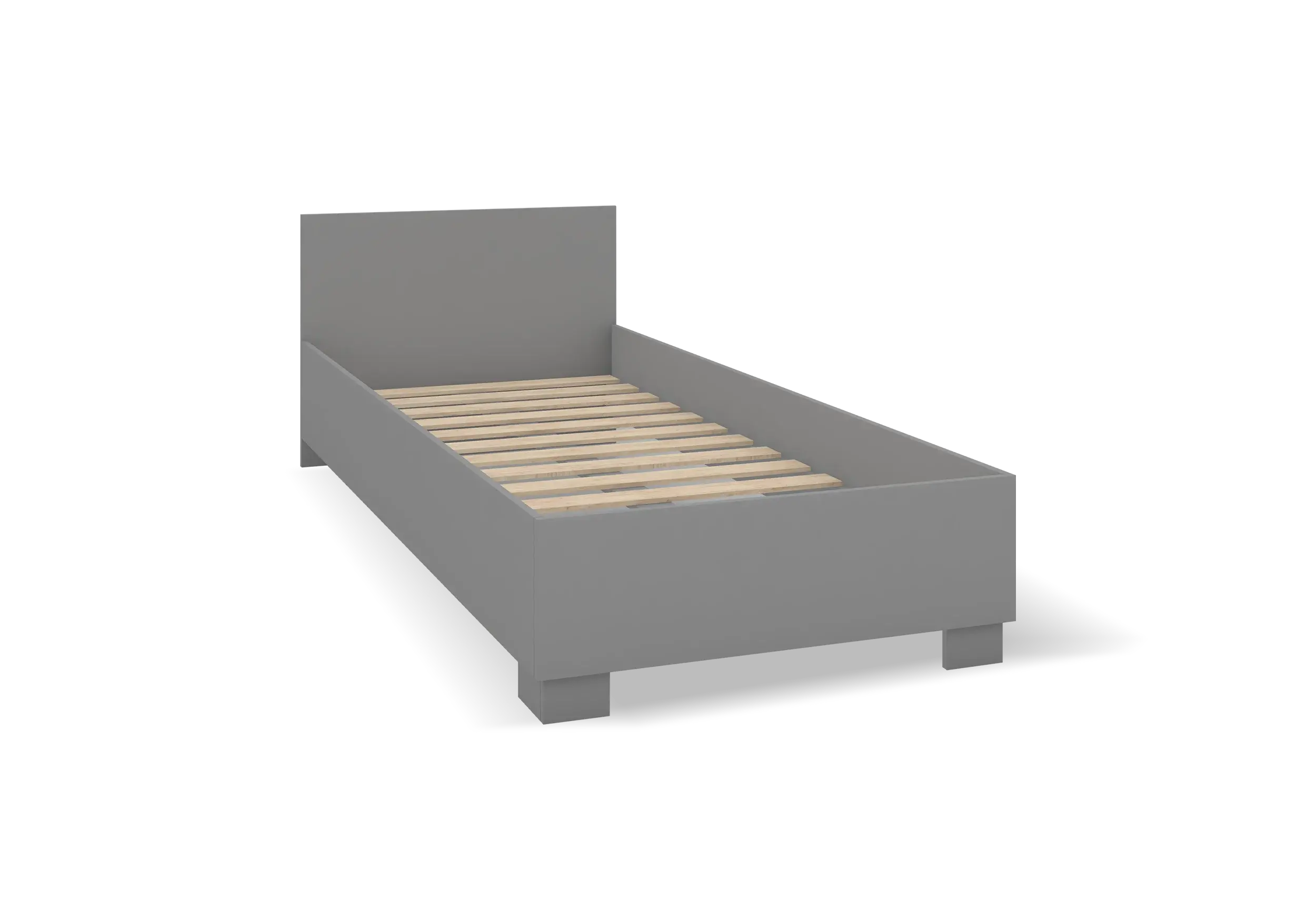 Vienguļamā gula Lozko 36 — SMYK II pelēks