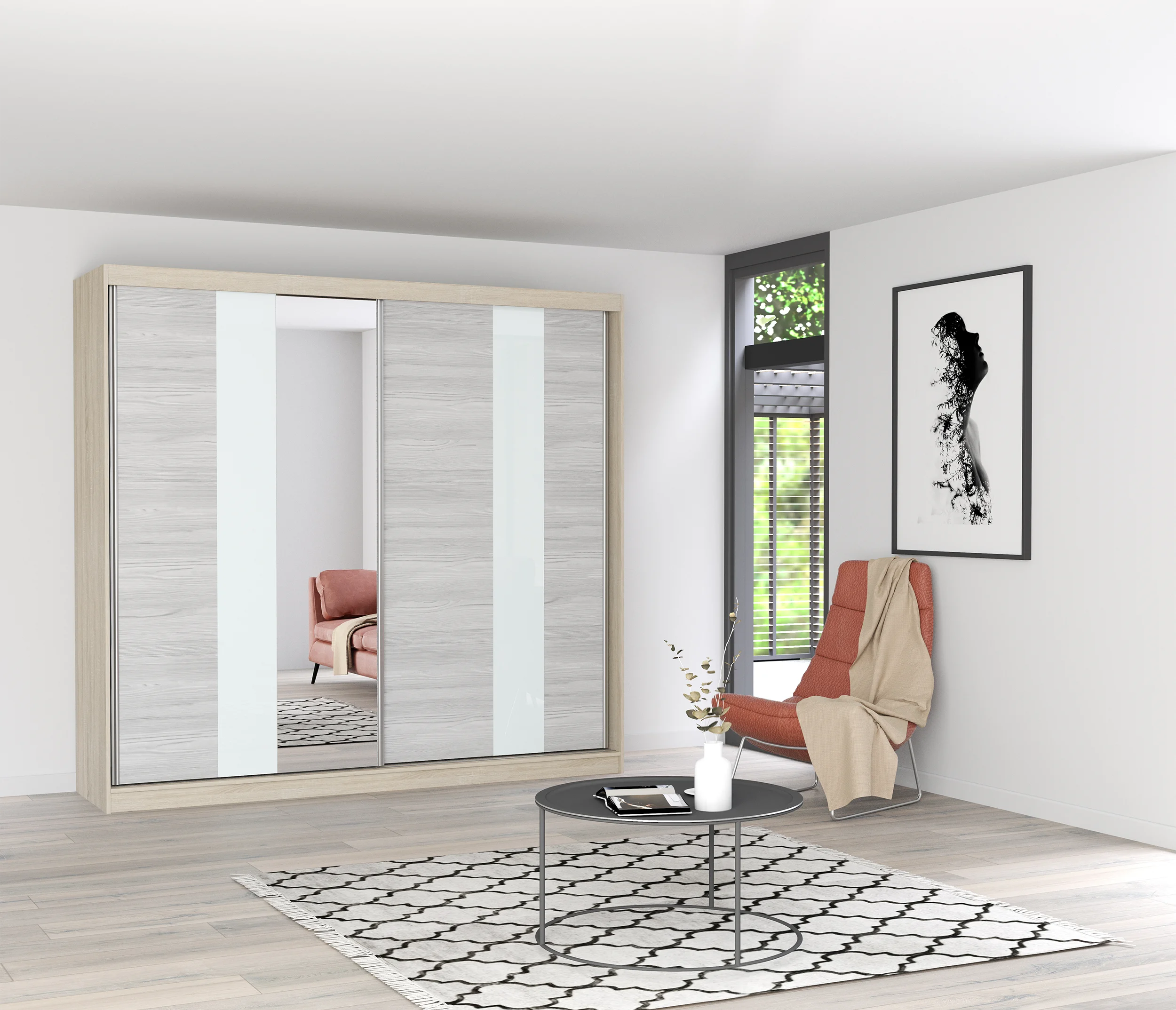 Skapis MULTI 32 233 cm