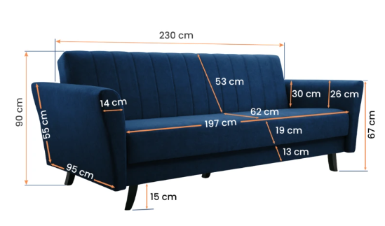 Dīvāns Linea 230x119 cm - Image 5