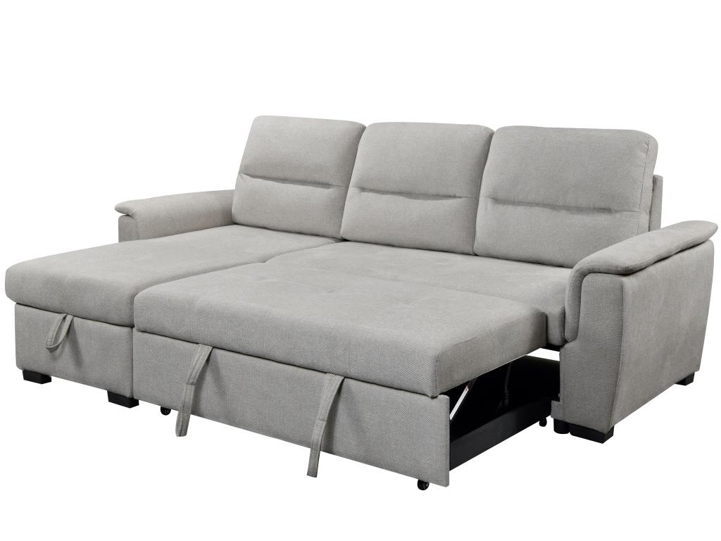 Stūra dīvāns KARIS Beige 239x155 cm - Image 3