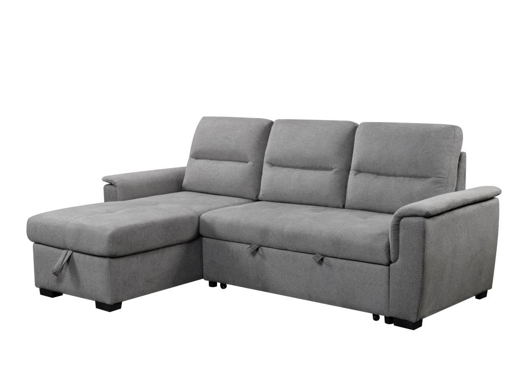 Stūra dīvāns KARIS Light Gray 239x155cm - Image 9