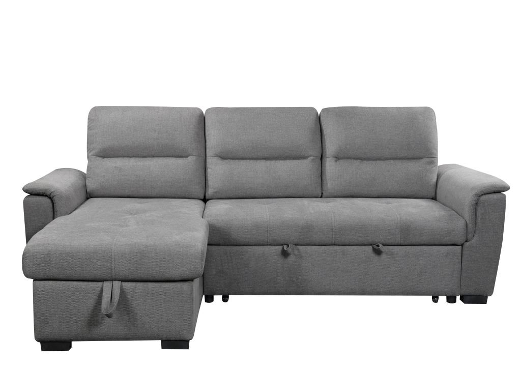 Stūra dīvāns KARIS Light Gray 239x155cm - Image 8