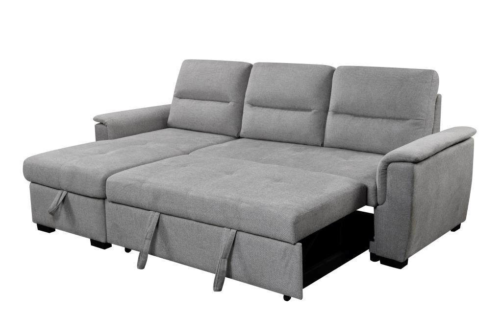 Stūra dīvāns KARIS Light Gray 239x155cm - Image 5