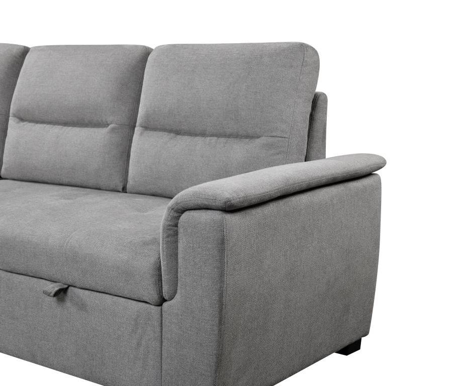 Stūra dīvāns KARIS Light Gray 239x155cm - Image 3