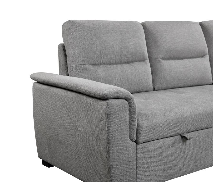 Stūra dīvāns KARIS Light Gray 239x155cm - Image 2