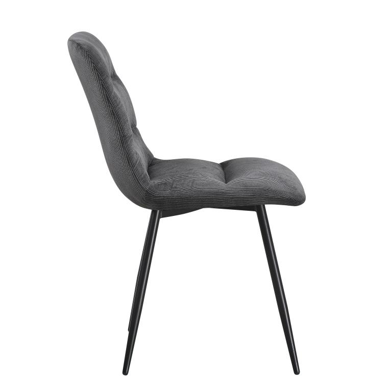 BOS Pelēks Velūra Krēsls - Image 3