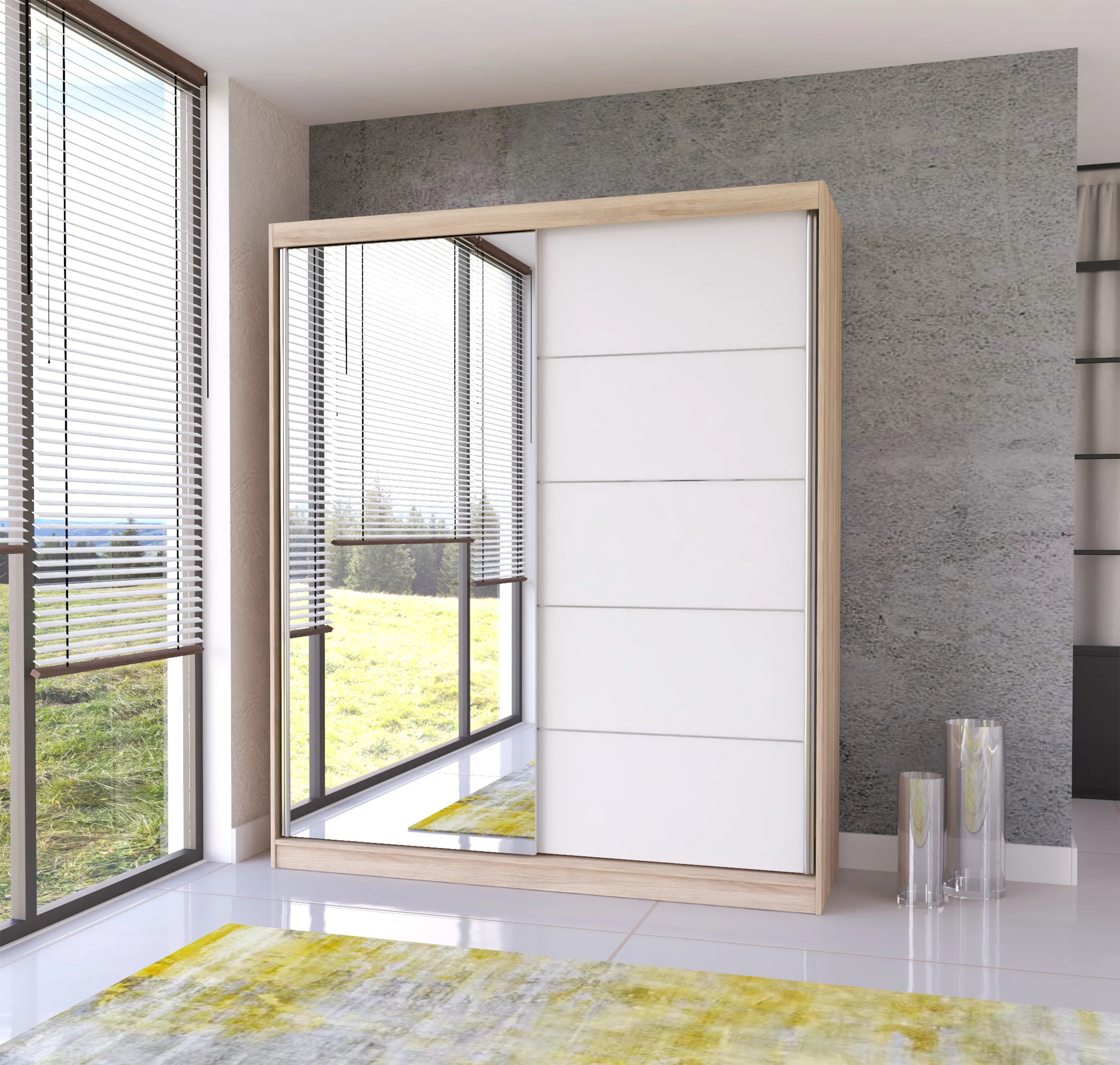 Skapis Bella 03 183 cm - Image 6