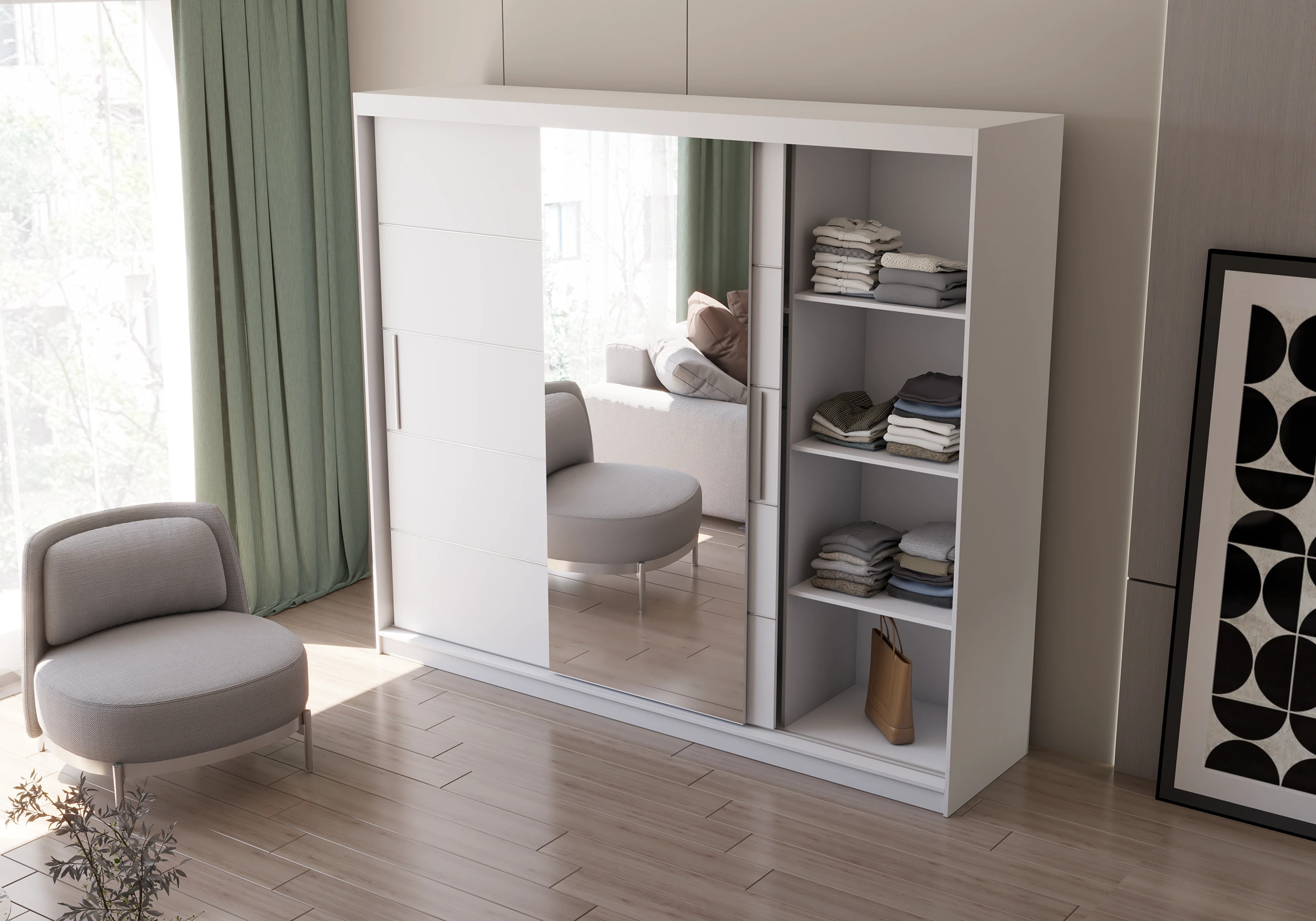 Skapis ALBA I 250 cm - Image 4