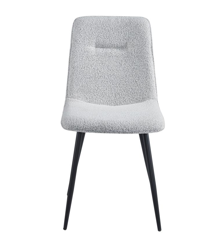 DOT Gaiši Pelēks Buklē Krēsls - Image 2