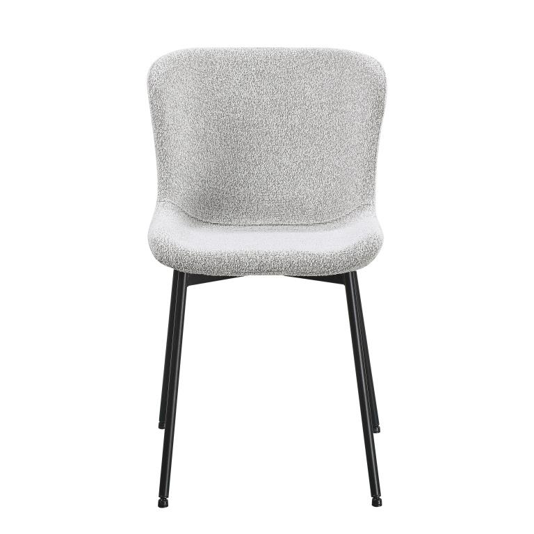 FIX Gaiši Pelēks Buklē Krēsls - Image 2