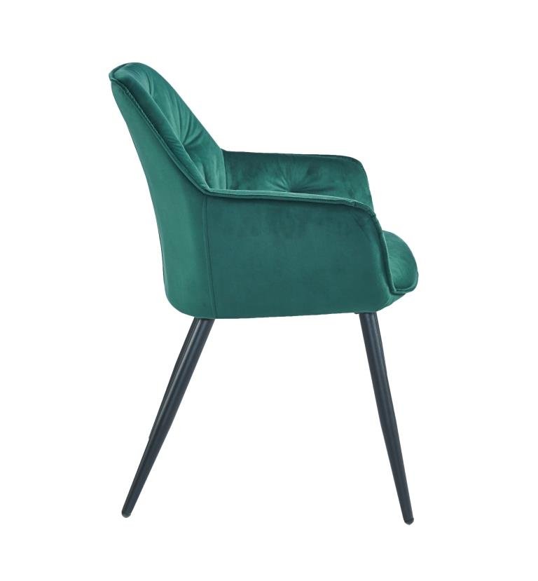 BEL Zaļš Samta Krēsls - Image 3