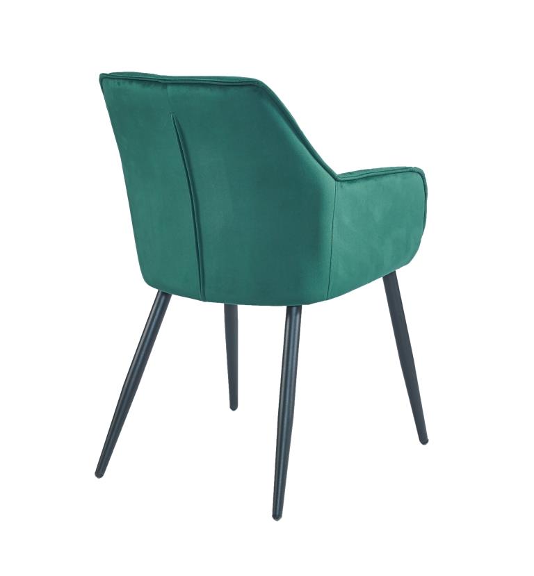 BEL Zaļš Samta Krēsls - Image 4