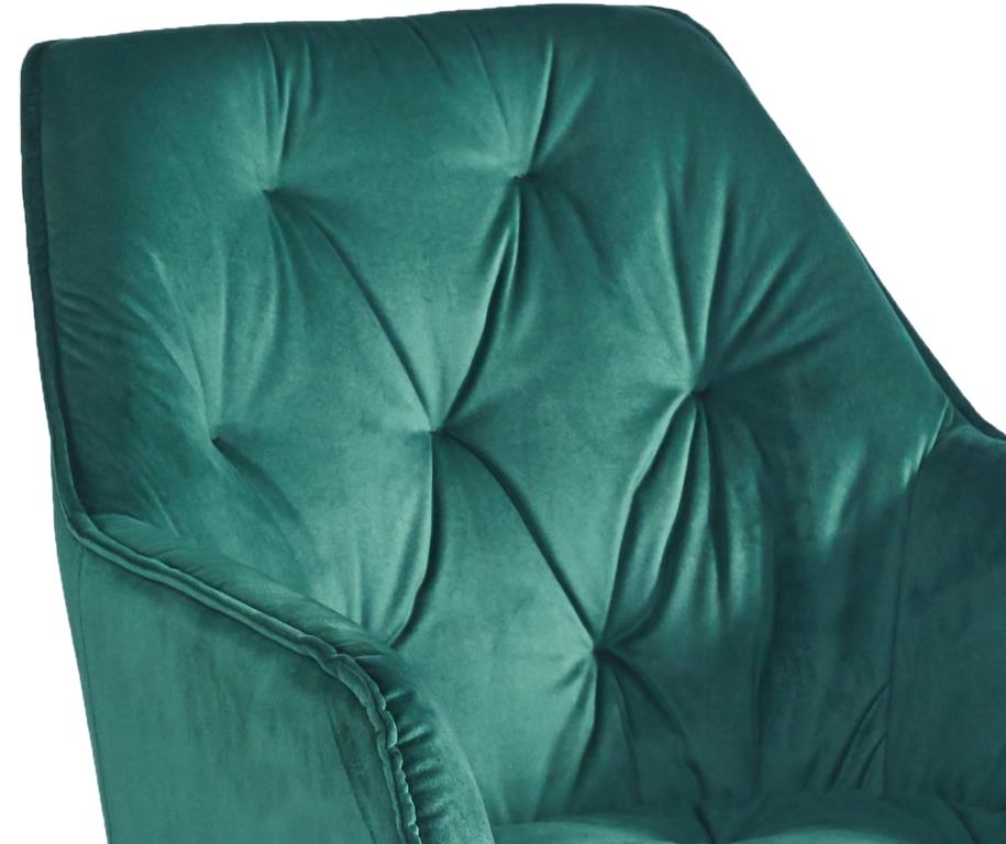 BEL Zaļš Samta Krēsls - Image 5