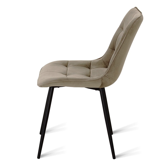 EVA Brūns Samta Krēsls - Image 4