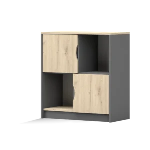 Grīdas plaukts JOY BLACK 80 cm