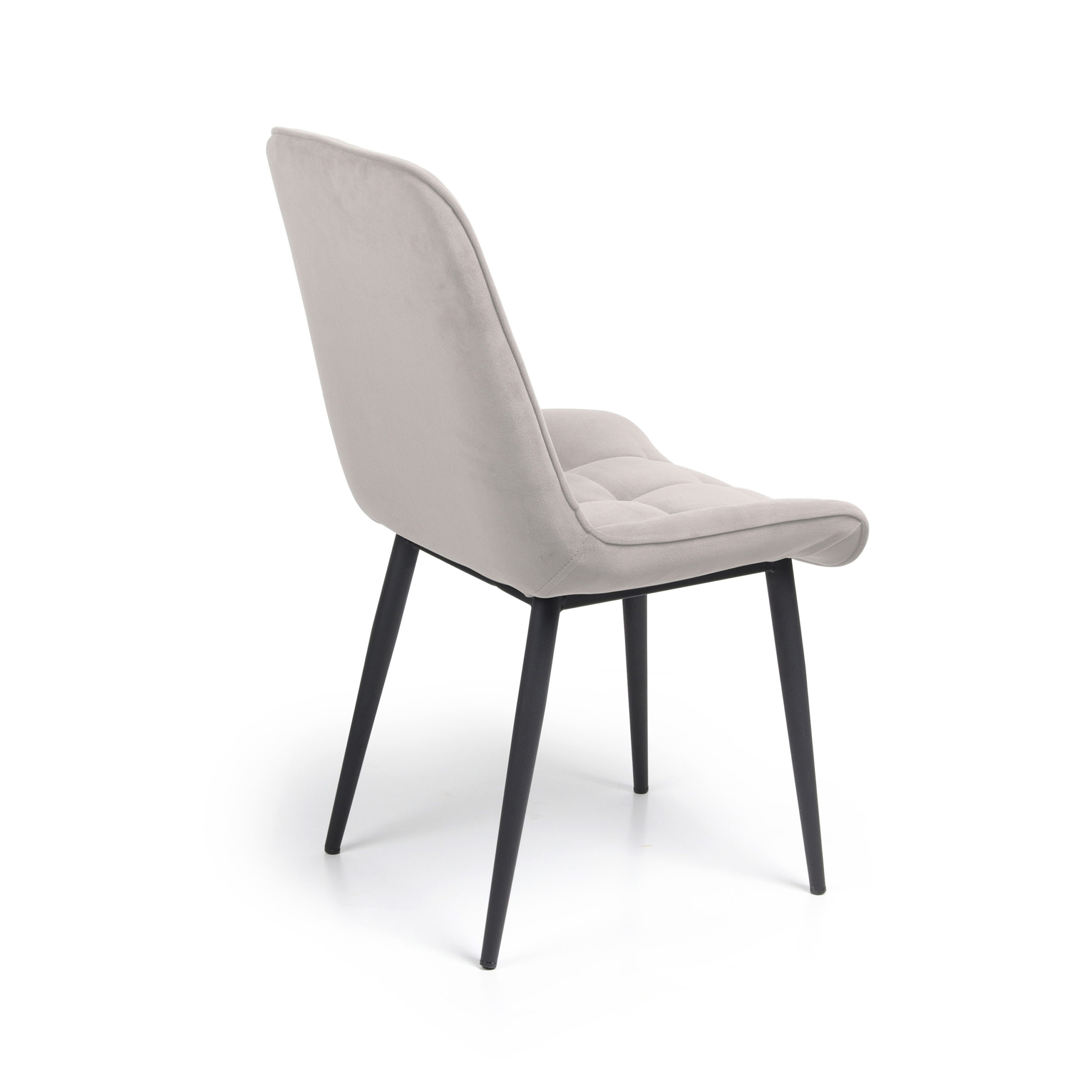 MARS Gaiši Pelēks Velūra Krēsls - Image 2