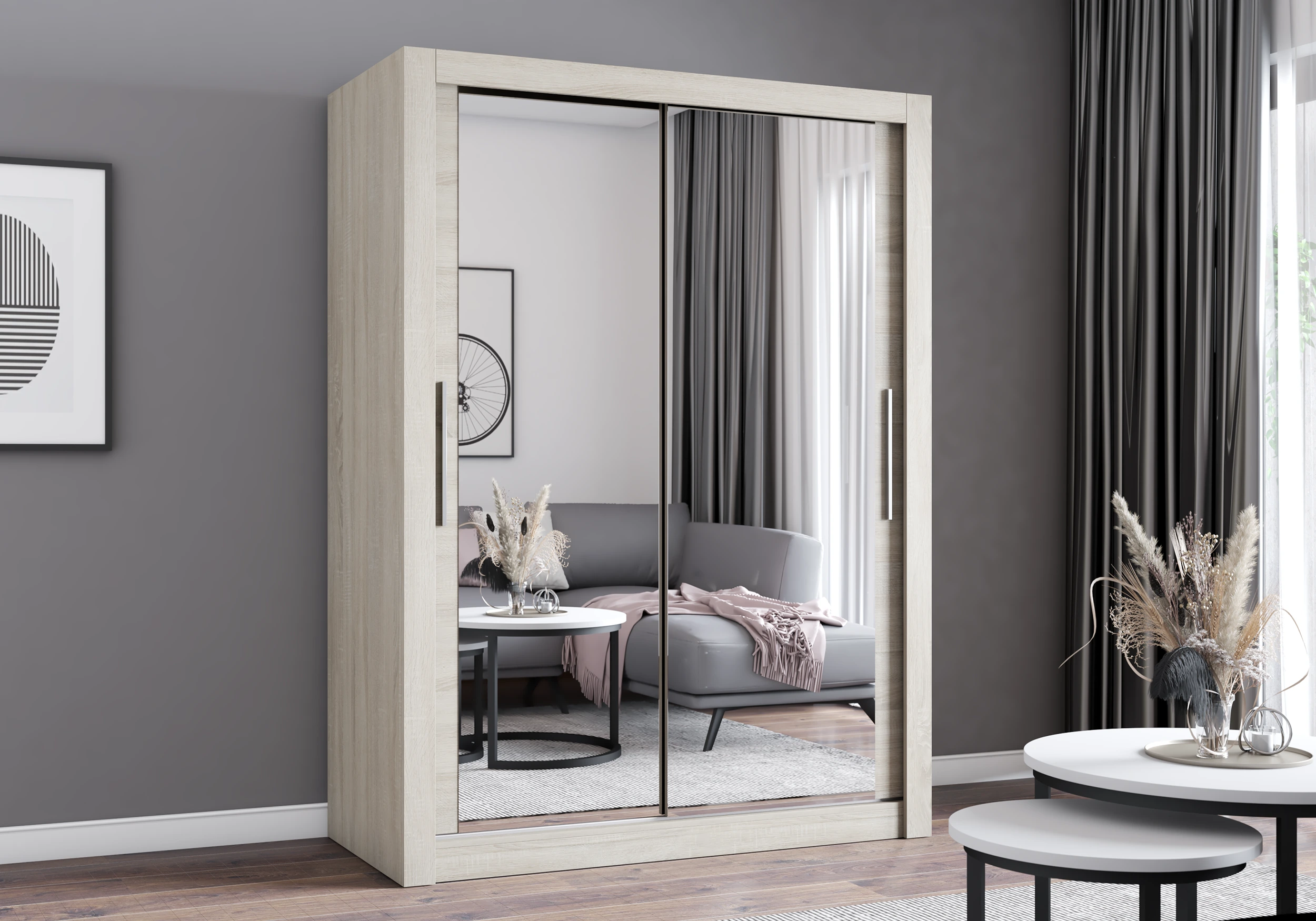 Skapis kupeja MILAN 150 cm