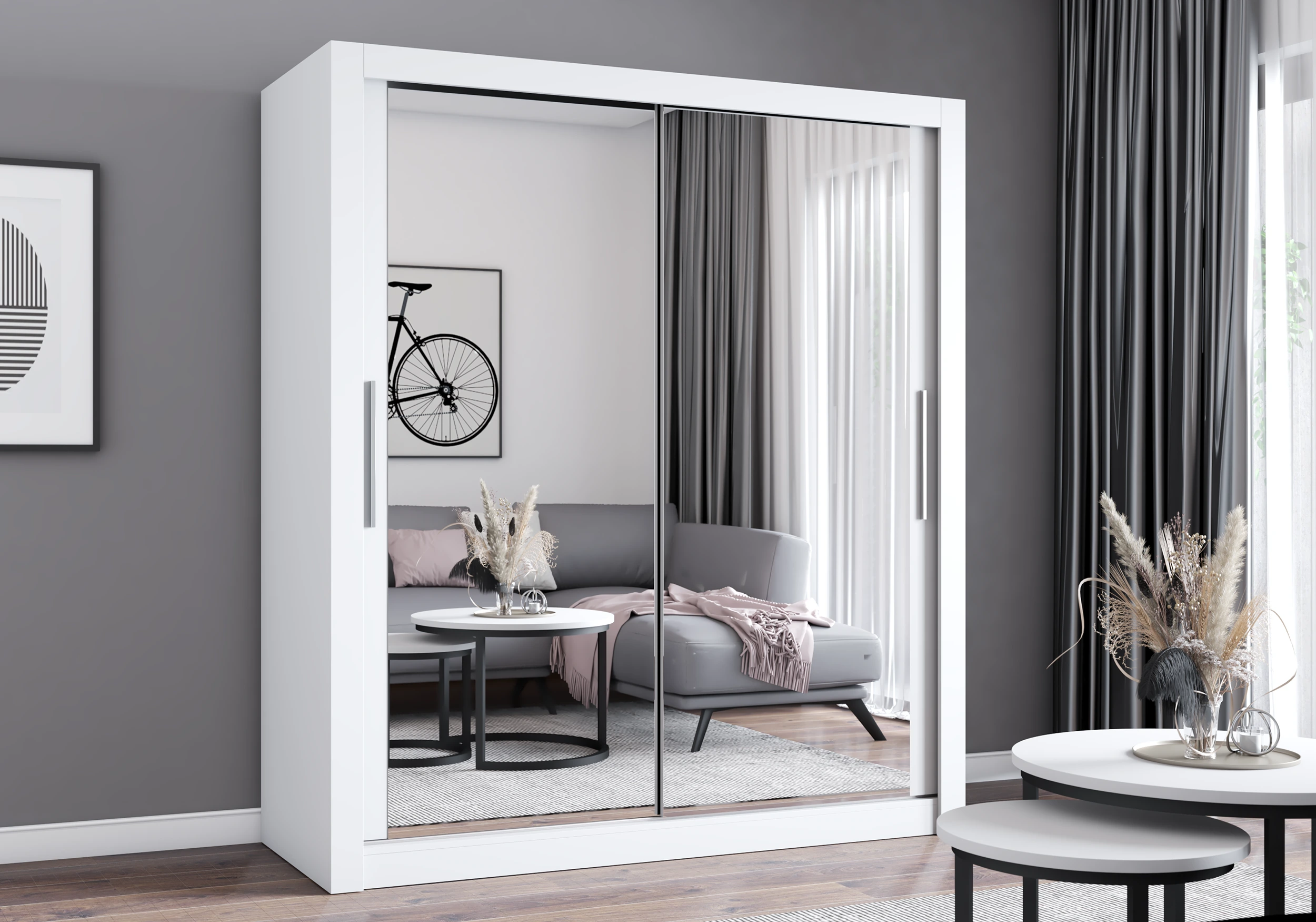 Skapis kupeja MILAN 180 cm