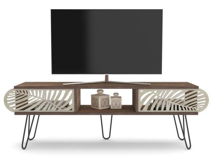 Maxi TV Kumode Nr. 5 (Riekstkoks/Melns) - Image 4