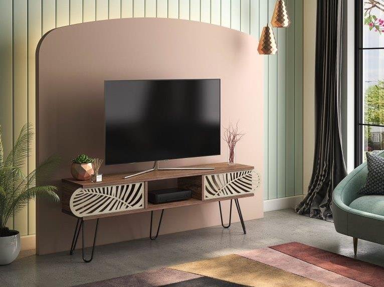 Maxi TV Kumode Nr. 5 (Riekstkoks/Melns) - Image 5