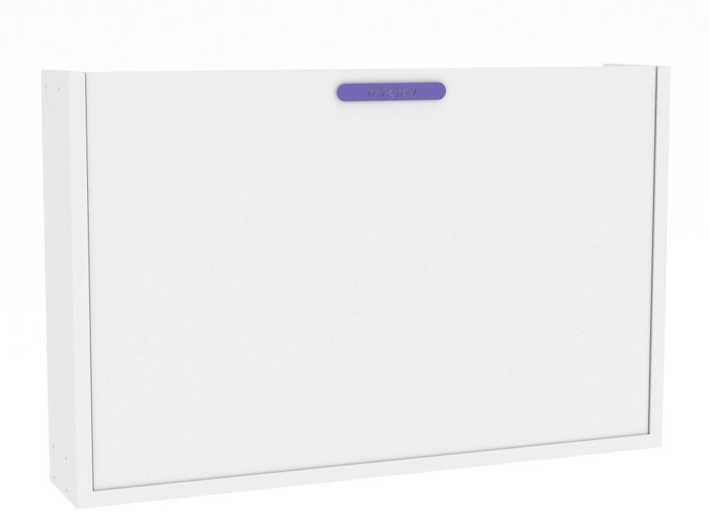 LEETA Salokāms Tualetes Galdiņš (Balts) - Image 3