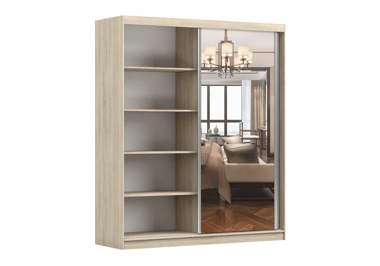 Skapis ar bīdāmām durvīm MULTI 35a 183 cm - Image 2