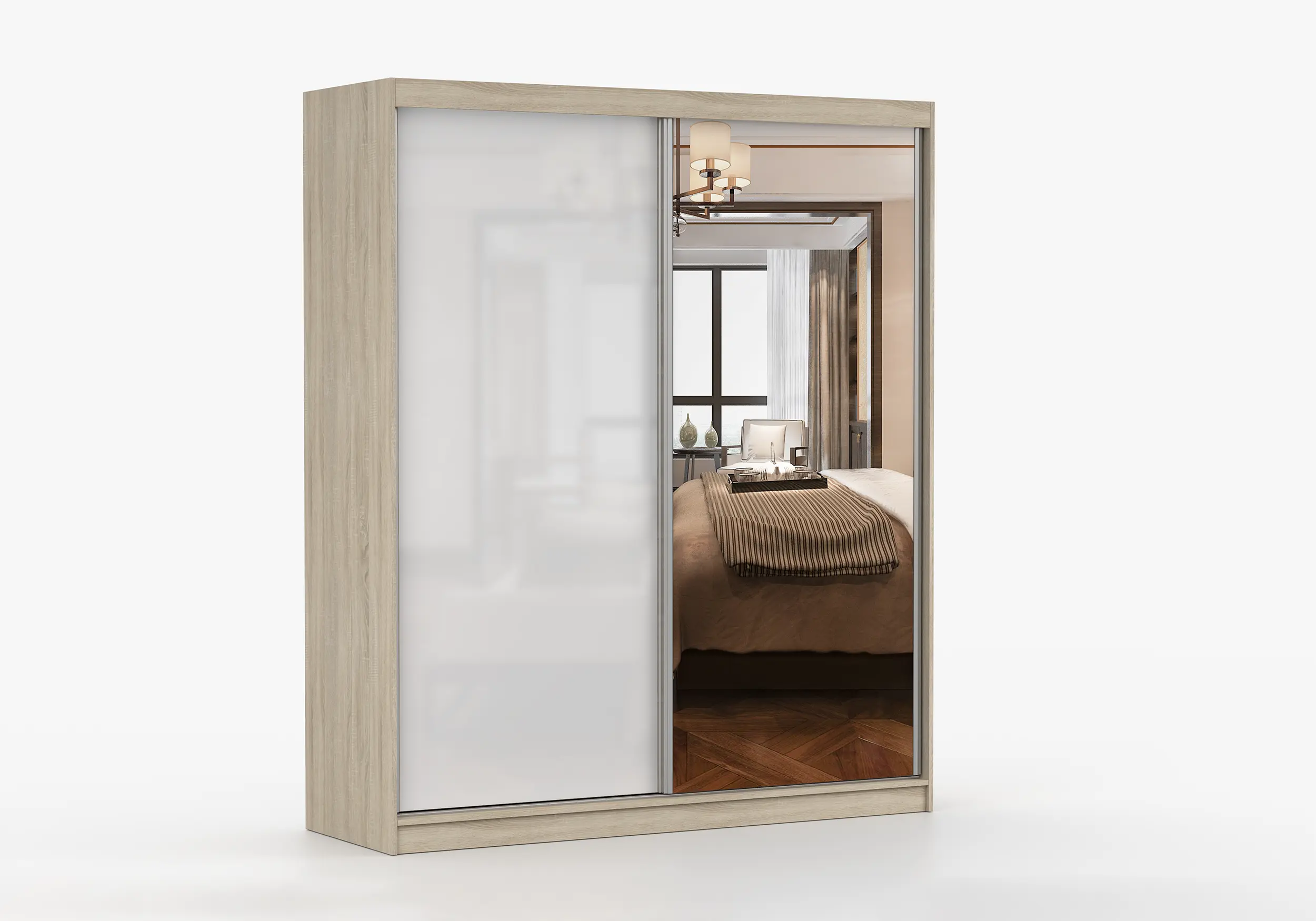 Skapis ar bīdāmām durvīm MULTI 35a 183 cm