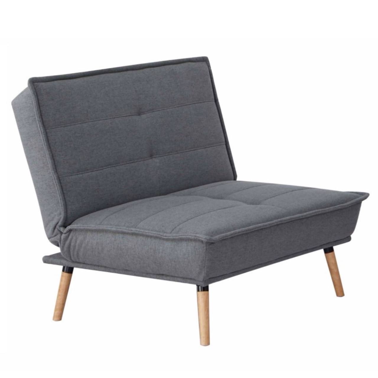 AMBER Tumši Pelēka Lina Atpūtas Krēsls