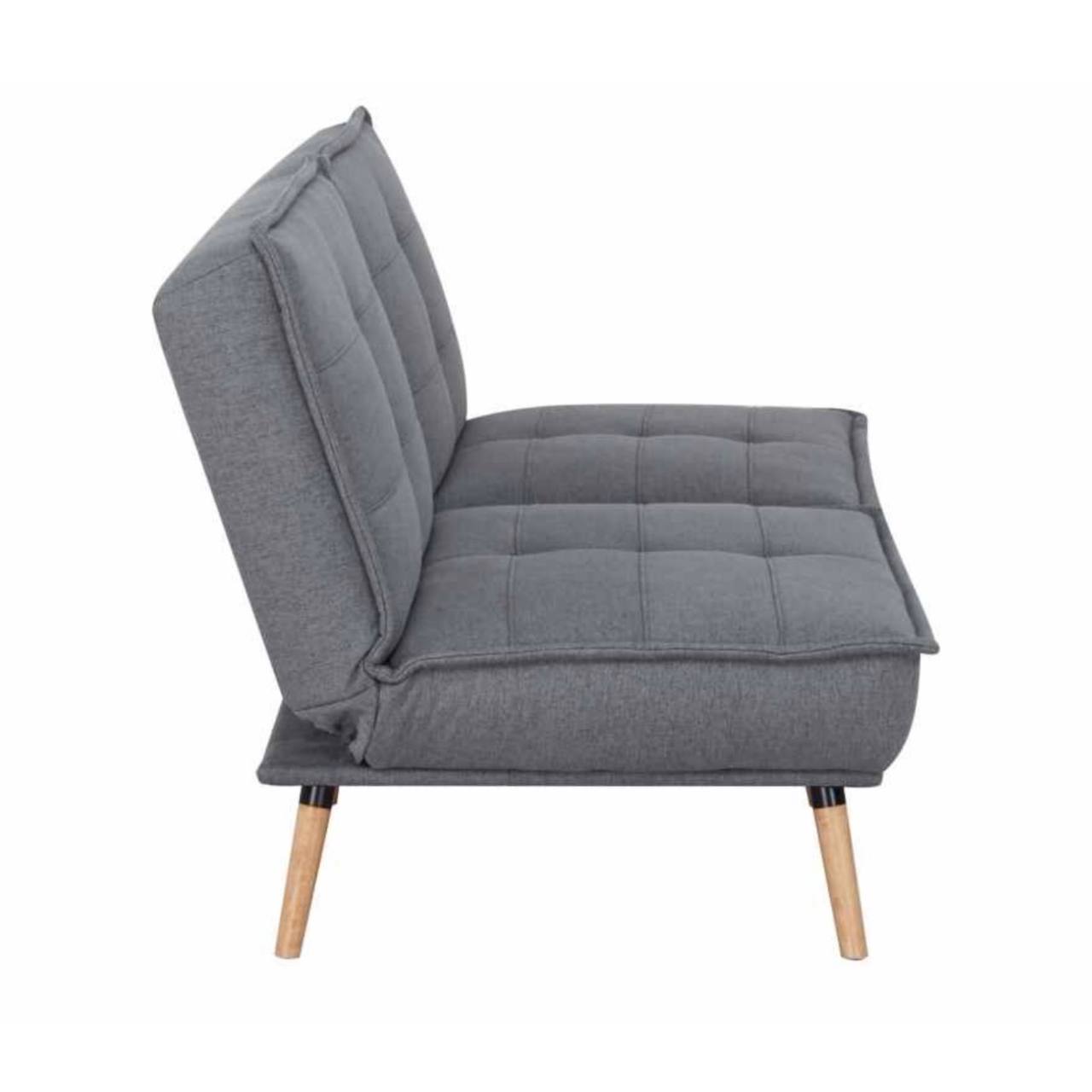 AMBER Tumši Pelēka Lina Atpūtas Krēsls - Image 4