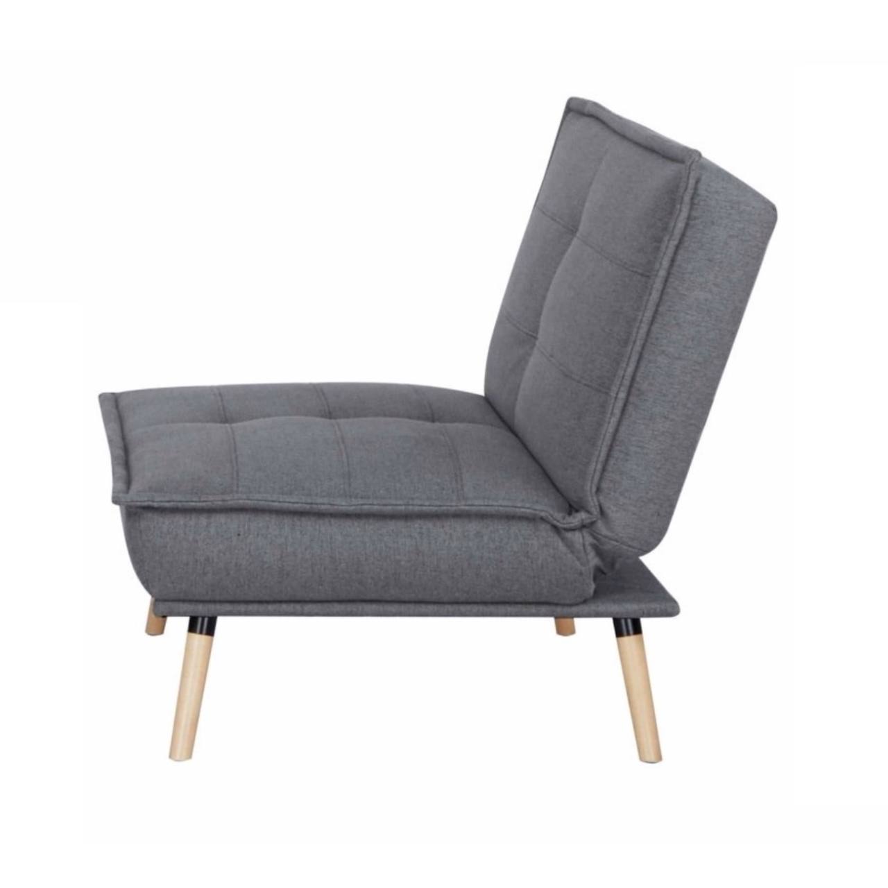 AMBER Tumši Pelēka Lina Atpūtas Krēsls - Image 5