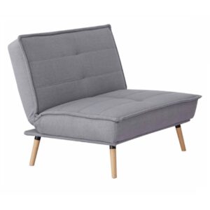 Gaiši Pelēks Lina Atpūtas Krēsls AMBER