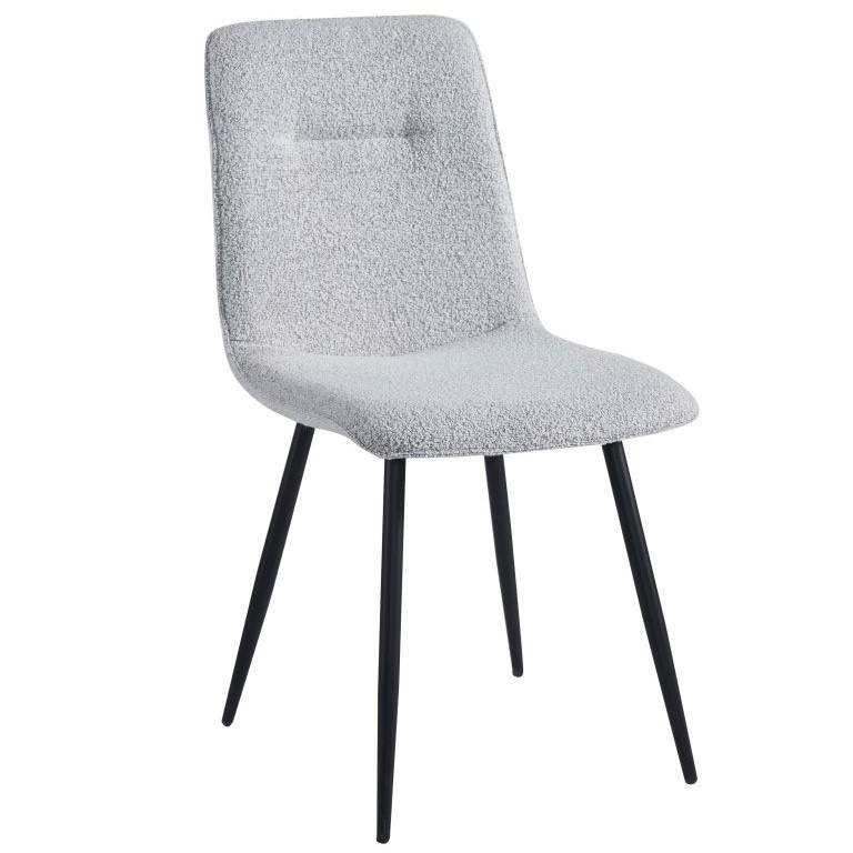 DOT Gaiši Pelēks Buklē Krēsls