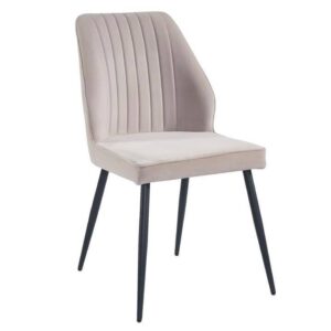 DEX Gaiši Brūns Samta Krēsls