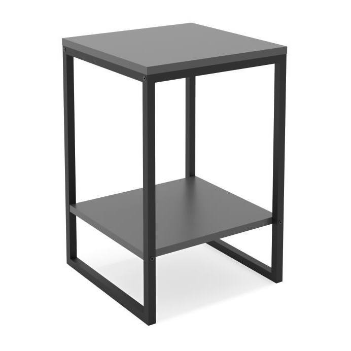 MELA Gultas Galdiņš (Anthracīts/Melns)