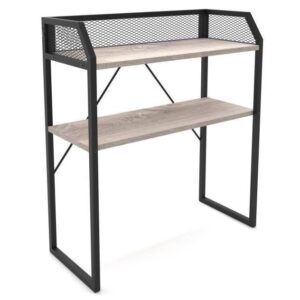 MELA Konsoles Galdiņš (Sonoma/Melns)