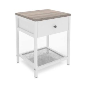 LENON Maxi Naktsgaldiņš (Balts Ozols )