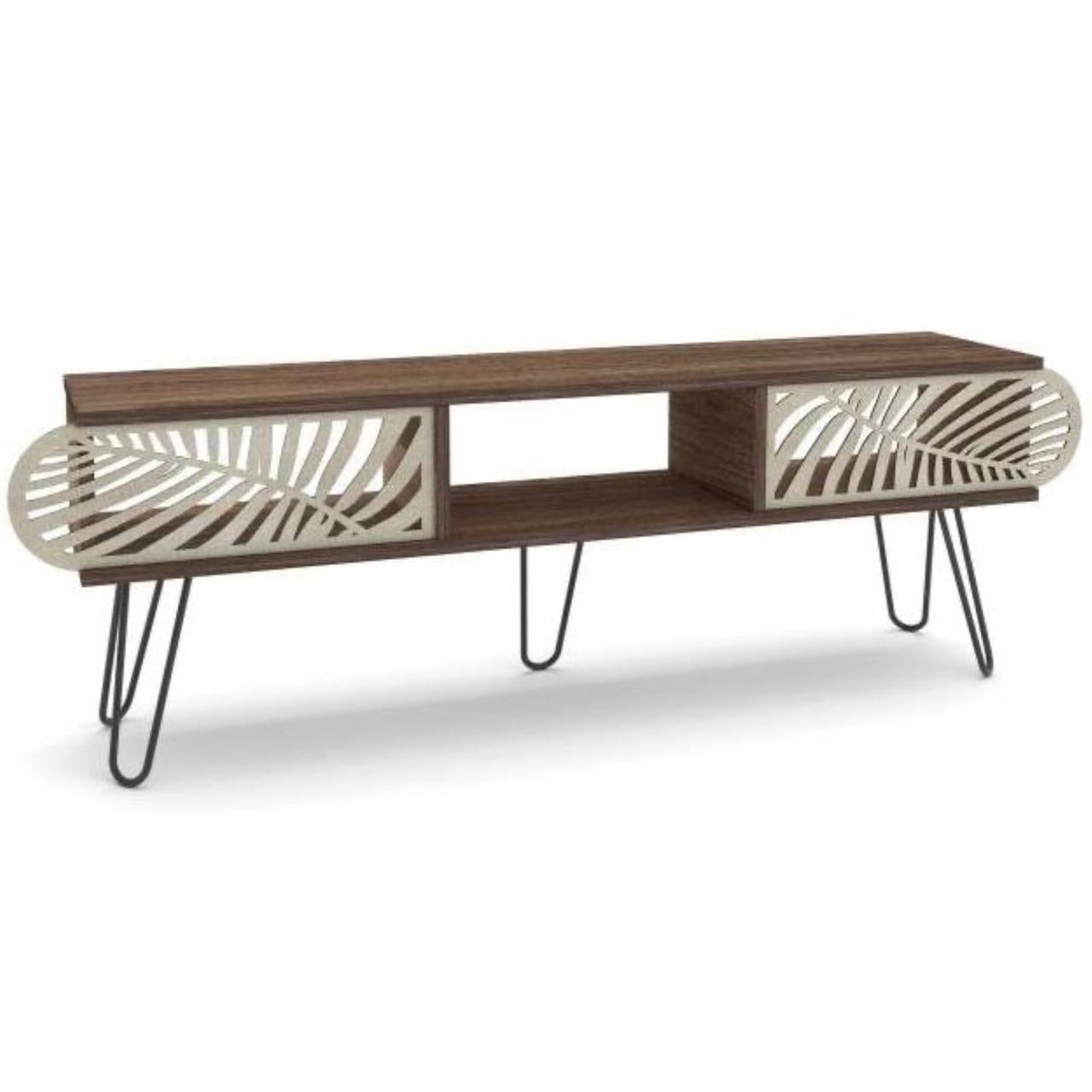 Maxi TV Kumode Nr. 5 (Riekstkoks/Melns)