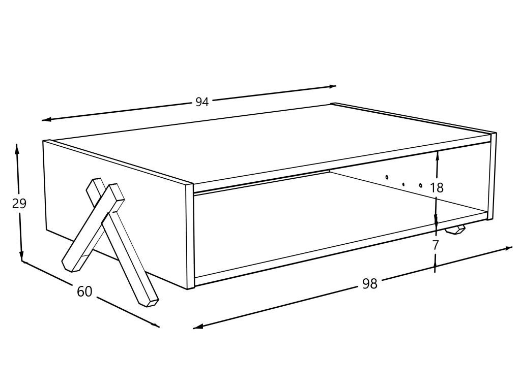 KIPP Kafijas Galdiņš (Balts) - Image 6