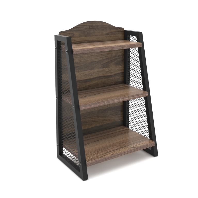 T-RACK Plaukts (Riekstkoks/Melns)