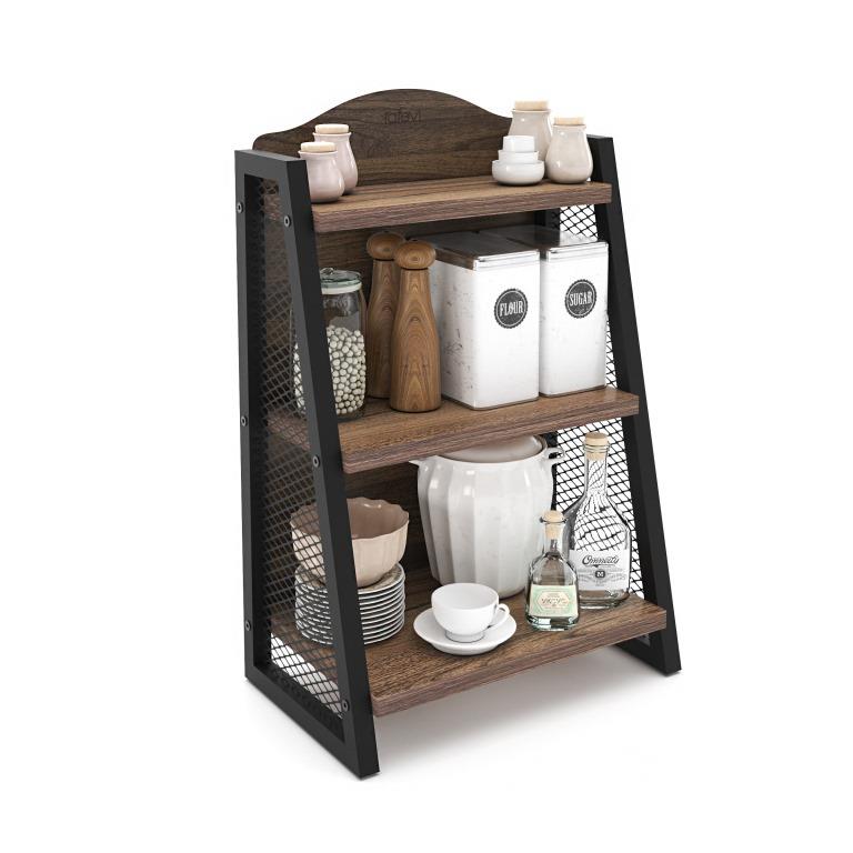 T-RACK Plaukts (Riekstkoks/Melns) - Image 3