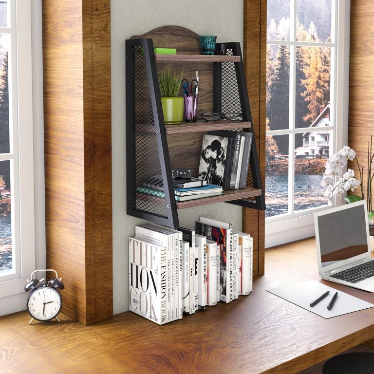 T-RACK Plaukts (Riekstkoks/Melns) - Image 4