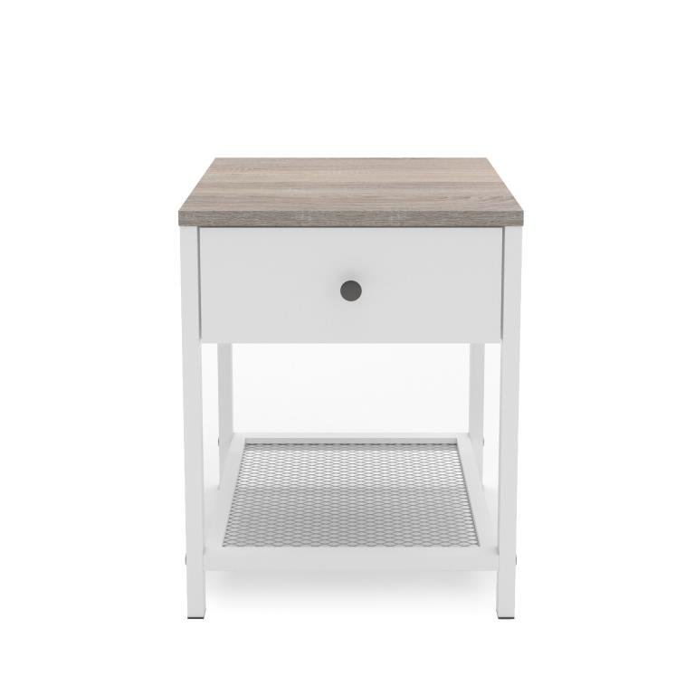 LENON Maxi Naktsgaldiņš (Balts Ozols ) - Image 2