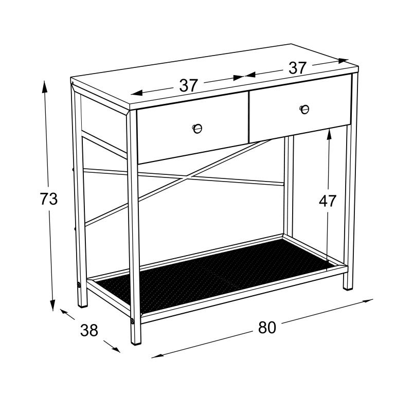 Gldiņš LENON (Anthracīts/Melns) - Image 6