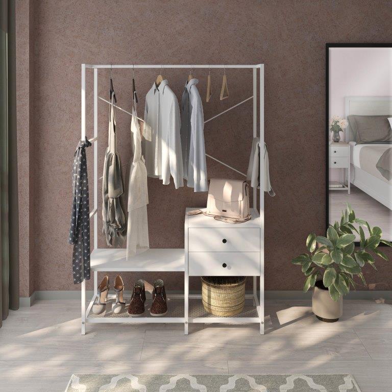 Garderobe LENON (Sonoma/Balts) - Image 5