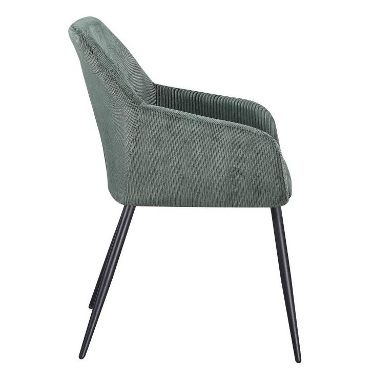 SAM Zaļš Korduroja Krēsls - Image 3