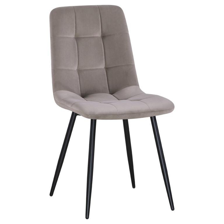 TED Bēšs (Taupe) Velūra Krēsls