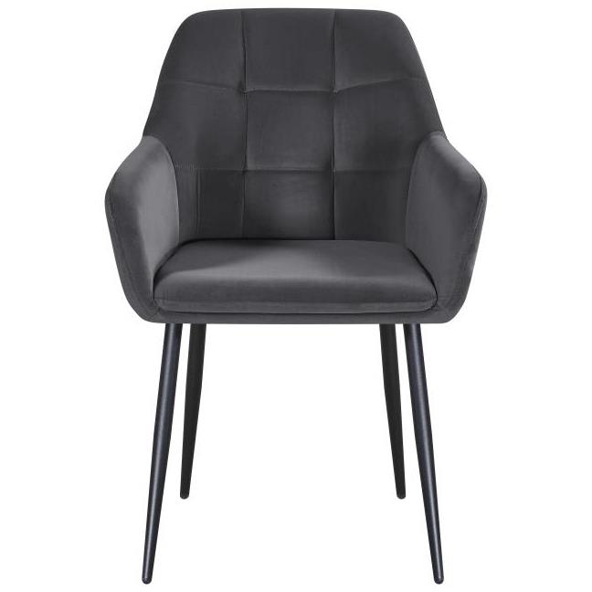 UGO Pelēks Velūra Krēsls - Image 2