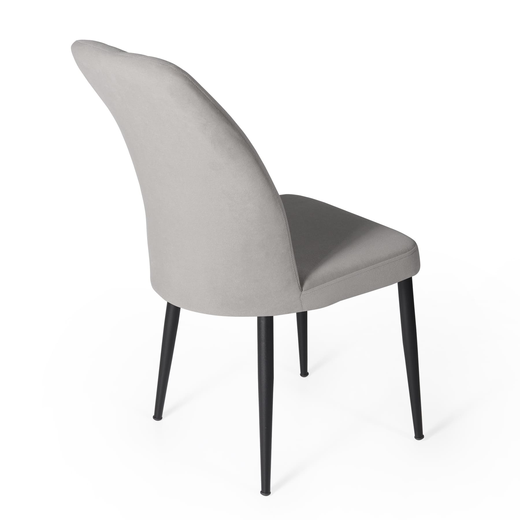 VAREL Pelēks Velūra Krēsls - Image 2